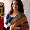 Multi-Colored Sequins Saree