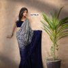 DF 3367 Navy Blue Color Heavy 60 Gram Georgette Sequins Work Saree Casual, Party Wear, Wedding, Events Etc Expected.4-6 Working Days 1750/- | Sarees, Bollywood Sarees, Creative Sarees, Designer Sarees, Embroidered Sarees, Ethnic Saree, Modern Digital sarees, Party Wear Sarees
