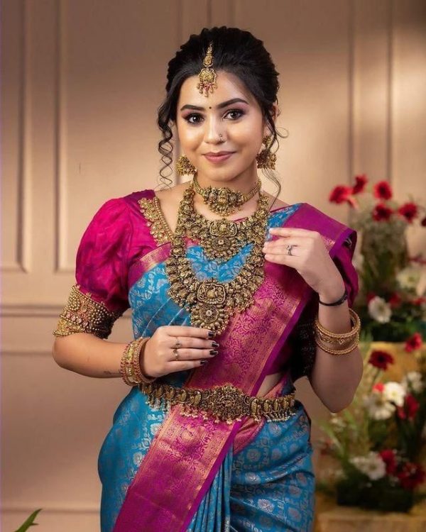 KP 4081 Blue Color Soft Lichi Silk Cloth Beautiful Rich Pallu Saree Casual, Party Wear, Wedding, Events Etc.   Expected Delivery 4-6 Working Days @ 1449/- | Sarees, Bollywood Sarees, Creative Sarees, Designer Sarees, Embroidered Sarees, Ethnic Saree, Modern Digital sarees, Party Wear Sarees