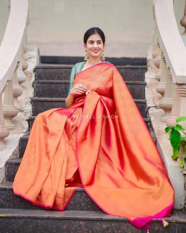 KP 4099 Pink Color Soft Lichi Silk Cloth Rich Pallu All Over Saree Events Casual, Wedding, Festive, Events Etc. Expected Delivery  4-6 Working Days @1349/- | Sarees, Bollywood Sarees, Creative Sarees, Designer Sarees, Embroidered Sarees, Ethnic Saree, Modern Digital sarees, Party Wear Sarees