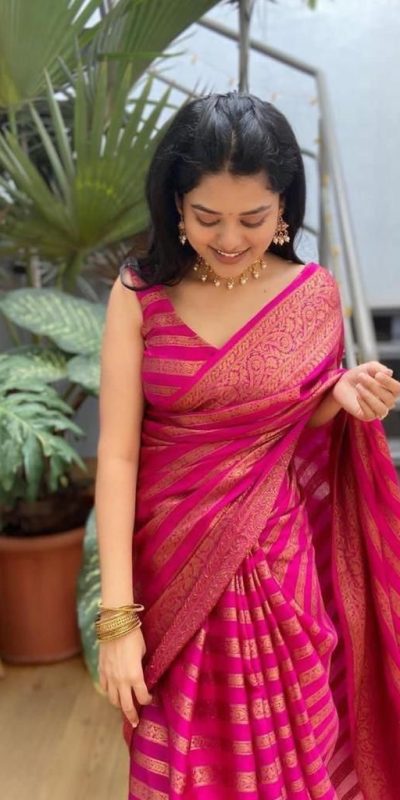 KP 4085 Pink Color Soft Lichi Silk Jacquard On All Over Saree Casual, Party Wear, Wedding, Events Etc. Expected Delivery 4-6 Working Days @1399/- | Sarees, Bollywood Sarees, Creative Sarees, Designer Sarees, Embroidered Sarees, Ethnic Saree, Modern Digital sarees, Party Wear Sarees