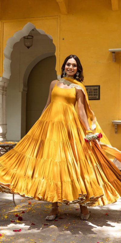 SSR 428 Yellow Color Heavy Georgette Attached Pad Salwar Suit Wedding, Party, Festive, Events Expected Delivery 4-6 Working Days @ 1849/- Only | Salwar suit, Casual Suits, Creative suits, Designer Suits, Party Wear Suits, Straight Suits