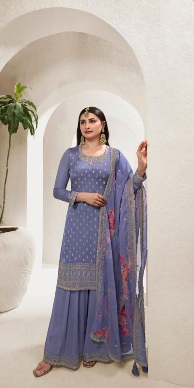 DS 67833 Violet color Viscose Chinon Embroidered Sequence Salwar Suit Casual, Wedding, Party, Festive, Events . Expected Delivery 4-6 Working Days @2849/- | Salwar suit, Casual Suits, Creative suits, Designer Suits, Palazzo Suits, Party Wear Suits, Patiala Suits, Straight Suits