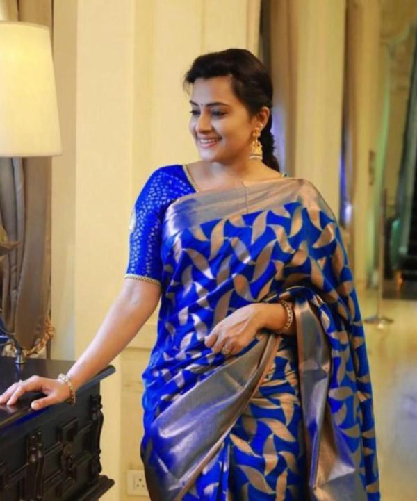 KP 4057 Royal Blue Color Soft Lichi Silk Jacquard On All Over Saree Casual, Party Wear, Wedding, Events Etc. Expected Delivery 4-6 Working Days @1349/- | Sarees, Bollywood Sarees, Creative Sarees, Designer Sarees, Embroidered Sarees, Ethnic Saree, Modern Digital sarees, Party Wear Sarees