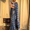 KP 5079 Blue Color Soft Lichi Silk Jacquard On All Over Saree Casual, Party Wear, Wedding, Events Etc. Expected Delivery 4-6 Working Days @1449/- | Sarees, Bollywood Sarees, Creative Sarees, Designer Sarees, Embroidered Sarees, Ethnic Saree, Modern Digital sarees, Party Wear Sarees