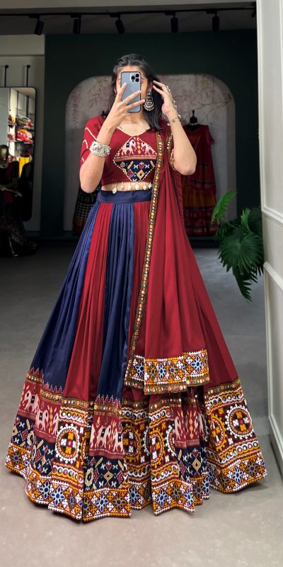 LNB 1617 Navy Blue Color Rayon Printed Silk Work Lehenga Choli Festive Party Wedding, Events etc. Delivery 4-6 Working Days @4399/- | Lehenga, Bollywood Lehenga, Creative Lehenga, Designer Lehenga, Embroidered Lehenga, Party Wear Lehenga