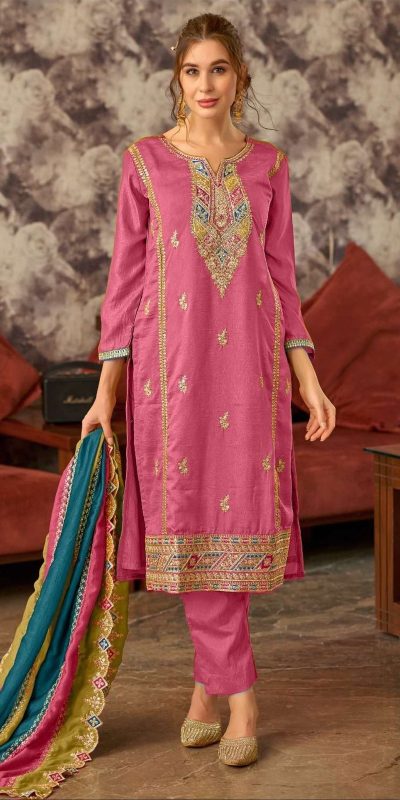 FC Pakistani 1086 Pink Color Vichitra Embroidery Codding Sequence Salwar Suit Wedding, Party, Festive events, Expected Delivery 4-6 Working Days @2399 | Salwar suit, Casual Suits, Creative suits, Designer Suits, Palazzo Suits, Party Wear Suits, Patiala Suits, Straight Suits