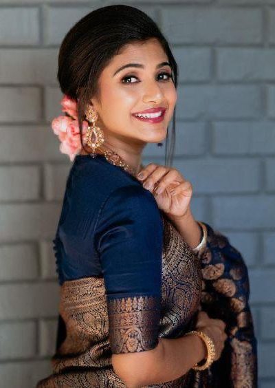 KP 5084 Navy Blue Color Soft Lichi Silk Jacquard Work On All Over Saree Casual, Wedding, Festive, Events . Expected Delivery 4-6 Working Days @1349/- only | Sarees, Bollywood Sarees, Creative Sarees, Designer Sarees, Embroidered Sarees, Ethnic Saree, Modern Digital sarees, Party Wear Sarees