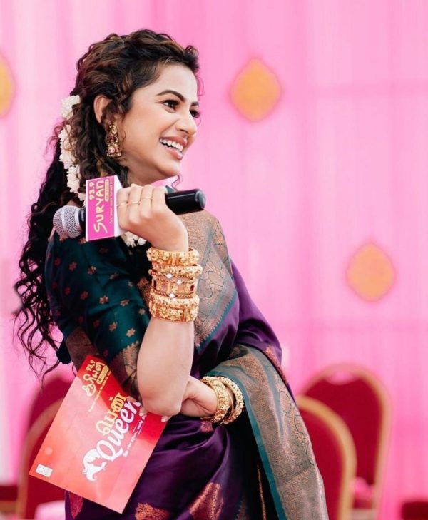Wine Soft Silk Jacquard Work On All Over Saree - Image 5