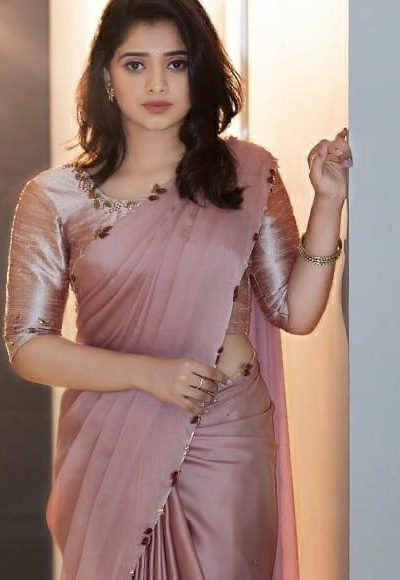 AC Lady Pink Color Rangoli Silk Handwork And Cutwork With Pearl Saree Casual, Wedding, Festive, Events . Expected Delivery  4-6 Working Days @1899/- only                                                                                                                                             | Sarees, Bollywood Sarees, Creative Sarees, Designer Sarees, Embroidered Sarees, Ethnic Saree, Modern Digital sarees, Party Wear Sarees