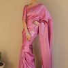 Light Pink Soft Silk Jacquard Saree