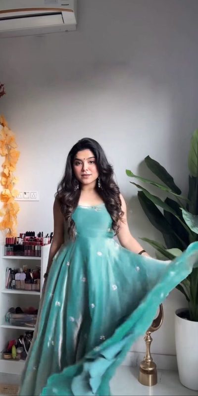 RTC 5838 Sky Blue Color Fendi Silk Thread With Sequence Anarkali Gown Casual, Wedding, Party, Festive, Events Etc.4-6 Working Days@ 2149/-only | Gowns, Bollywood Gowns, Creative Gowns, Designer Gowns, Embroidered Gowns, Party Wear Gowns