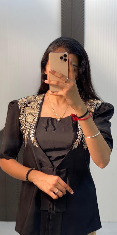 LG1899 Black & Cream Color French Crape With Sequence Embroidery Dhoti Suit Casual, Wedding, Party, Festive, Events Etc.4-6 Working Days@ 2049/-only | Jump Suits, Salwar suit, Casual Suits, Creative suits, Designer Suits, Palazzo Suits, Party Wear Suits, Patiala Suits, Straight Suits