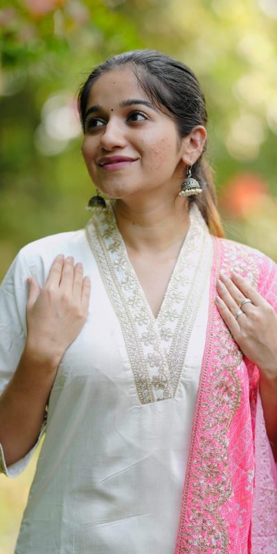 MF 726 Half White Color Roman Silk With Pink Dupatta Coding Work Salwar Suit Casual, Wedding, Party, Festive, Events Etc.4-6 Working Days@ 1699/-only | Jump Suits, Salwar suit, Casual Suits, Creative suits, Designer Suits, Palazzo Suits, Party Wear Suits, Patiala Suits, Straight Suits