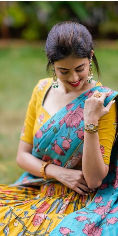 PC 380 Yellow Color Chant Crepe Kalamkari Print Lehenga Choli Casual, Wedding, Party, Festive, Events Etc.4-6 Working Days@ 2079/-only | Lehenga, Bollywood Lehenga, Creative Lehenga, Designer Lehenga, Embroidered Lehenga, Party Wear Lehenga