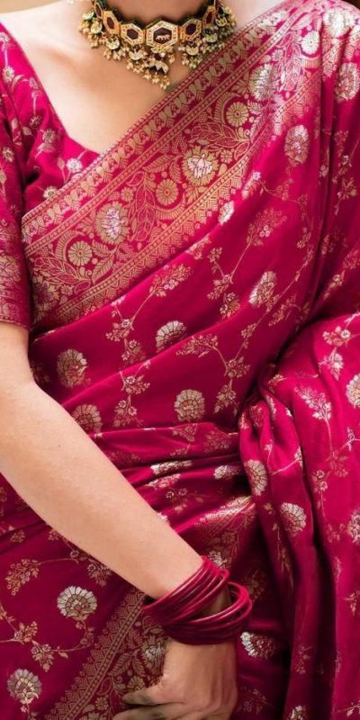 MS 483 Rani Pink Color Soft Litchi Silk Kubera Pattu Saree Casual, Wedding, Festive, Events . Expected Delivery 4-6 Working Days @1199/- only | Sarees, Bollywood Sarees, Creative Sarees, Designer Sarees, Embroidered Sarees, Ethnic Saree, Modern Digital sarees, Party Wear Sarees