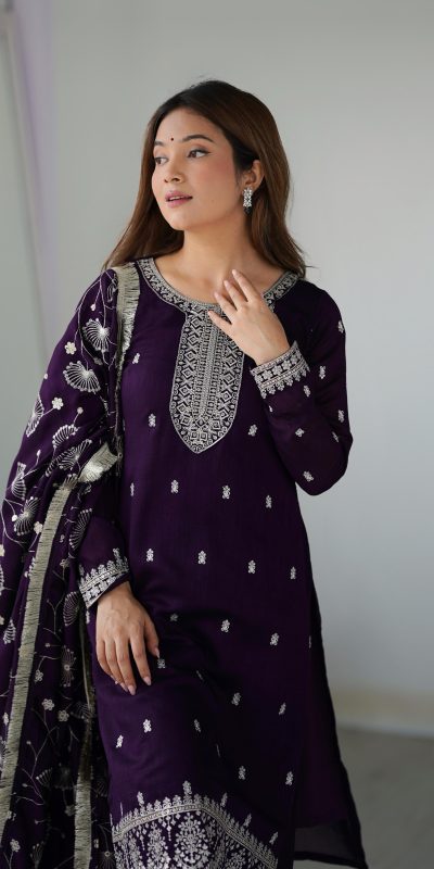 KB 276 Purple Color Rangoli Silk Sequence Jari Work Salwar Suit Casual, Wedding, Party, Festive, Events Etc.4-6 Working Days@ 2049/-only | Jump Suits, Salwar suit, Casual Suits, Creative suits, Designer Suits, Palazzo Suits, Party Wear Suits, Patiala Suits, Straight Suits