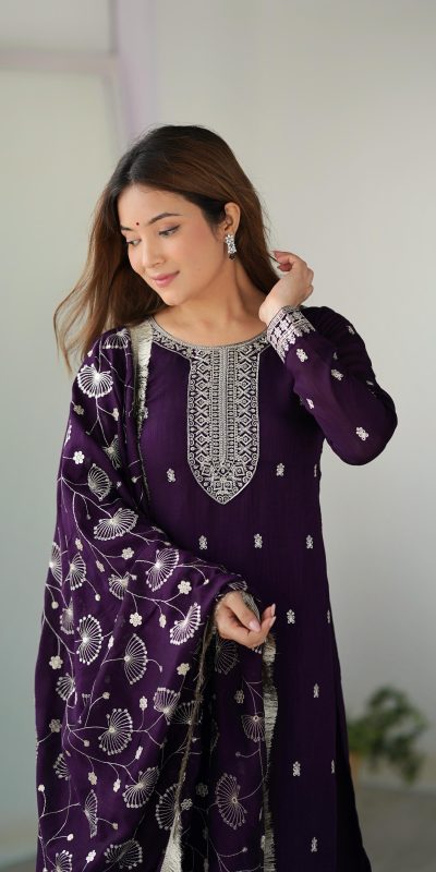 KB 276 Purple Color Rangoli Silk Sequence Jari Work Salwar Suit Casual, Wedding, Party, Festive, Events Etc.4-6 Working Days@ 2049/-only | Jump Suits, Salwar suit, Casual Suits, Creative suits, Designer Suits, Palazzo Suits, Party Wear Suits, Patiala Suits, Straight Suits