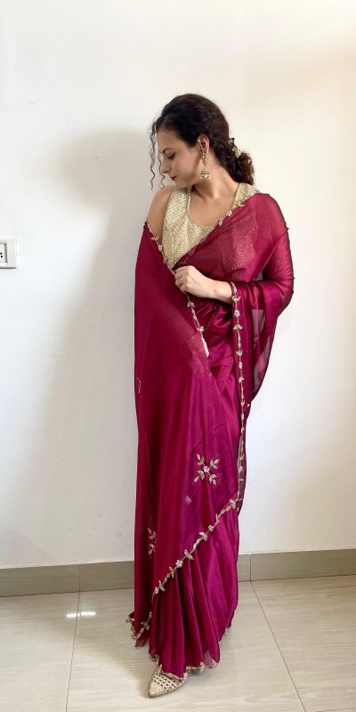 AC Resham Rani Pink Color Rangoli Silk Handwork Cutwork Pearl Saree Casual, Wedding, Festive, Events . Expected Delivery 4-6 Working Days @1999/- only | Sarees, Bollywood Sarees, Creative Sarees, Designer Sarees, Embroidered Sarees, Ethnic Saree, Modern Digital sarees, Party Wear Sarees