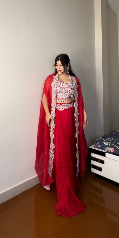 BE 338 Red Color Georgette Sequence Diamond Work Dhoti Suit Casual, Wedding, Festive, Events . Expected Delivery 4-6 Working Days @1999/- only | Jump Suits, Salwar suit, Casual Suits, Creative suits, Designer Suits, Palazzo Suits, Party Wear Suits, Patiala Suits, Straight Suits