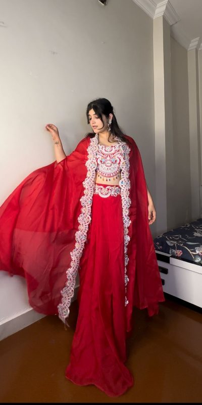 BE 338 Red Color Georgette Sequence Diamond Work Dhoti Suit Casual, Wedding, Festive, Events . Expected Delivery 4-6 Working Days @1999/- only | Jump Suits, Salwar suit, Casual Suits, Creative suits, Designer Suits, Palazzo Suits, Party Wear Suits, Patiala Suits, Straight Suits