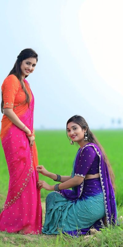 AC Soniya3 Orange Pink Color Chinnon Embroidery Sequence Saree Casual, Wedding, Festive, Events . Expected Delivery 4-6 Working Days @1999/- only | Sarees, Bollywood Sarees, Creative Sarees, Designer Sarees, Embroidered Sarees, Ethnic Saree, Modern Digital sarees, Party Wear Sarees