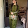 KD 1503 Green Color Japan Satin Silk Sequence Work Salwar Suit Casual, Wedding, Festive, Events . Expected Delivery  4-6 Working Days @1899/- only      | Jump Suits, Salwar suit, Casual Suits, Creative suits, Designer Suits, Palazzo Suits, Party Wear Suits, Patiala Suits, Straight Suits