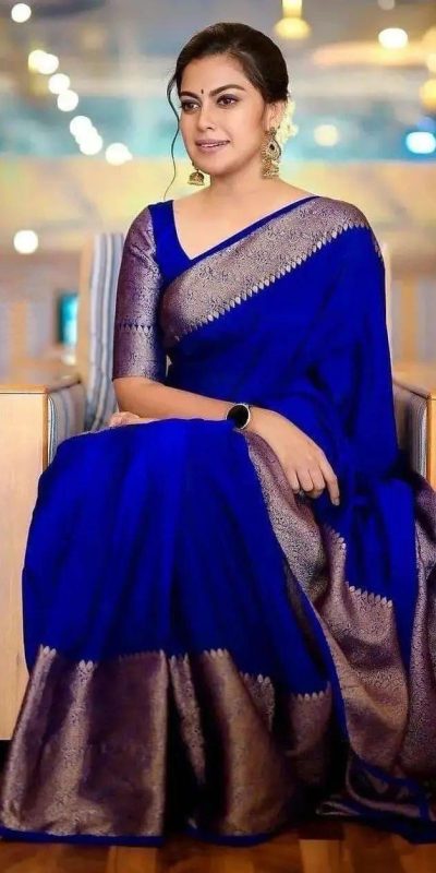 KP 3042 Royal Blue Color Soft Litchi Silk Jacquard Work Saree Casual, Wedding, Festive, Events . Expected Delivery 4-6 Working Days @1349/- only | Sarees, Bollywood Sarees, Creative Sarees, Designer Sarees, Embroidered Sarees, Ethnic Saree, Modern Digital sarees, Party Wear Sarees