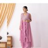 BE 332 Pink Color Georgette Beads Sequence Work Lace Dhoti Suit Casual, Wedding, Party, Festive, Events Etc.4-6 Working Days@ 2099/-only | Jump Suits, Salwar suit, Casual Suits, Creative suits, Designer Suits, Palazzo Suits, Party Wear Suits, Patiala Suits, Straight Suits