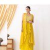 BE 332 Yellow Color Georgette Beads Sequence Work Lace Dhoti Suit Casual, Wedding, Party, Festive, Events Etc.4-6 Working Days@ 2099/-only | Jump Suits, Salwar suit, Casual Suits, Creative suits, Designer Suits, Palazzo Suits, Party Wear Suits, Patiala Suits, Straight Suits
