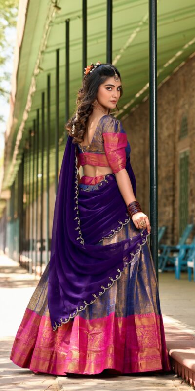 LNB 2020 Blue Color Kanjivaram Zari Weaving Work Lehenga Choli Wedding, Party, Festive, Events Etc. Delivery 4-6 Working Days Rs 1899 | Lehenga, Bollywood Lehenga, Creative Lehenga, Designer Lehenga, Embroidered Lehenga, Party Wear Lehenga