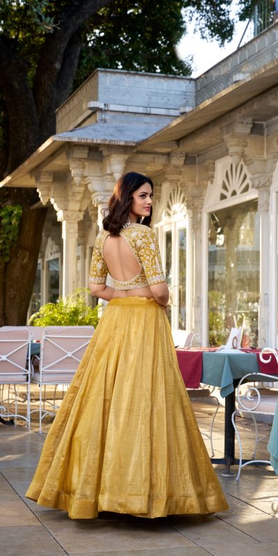 LNB 1424 Mustard Color Mustard Goldie Plain Lehenga Choli Wedding, Party, Festive, Events Etc. Delivery 4-6 Working Days Rs 3199 | Lehenga, Bollywood Lehenga, Creative Lehenga, Designer Lehenga, Embroidered Lehenga, Party Wear Lehenga