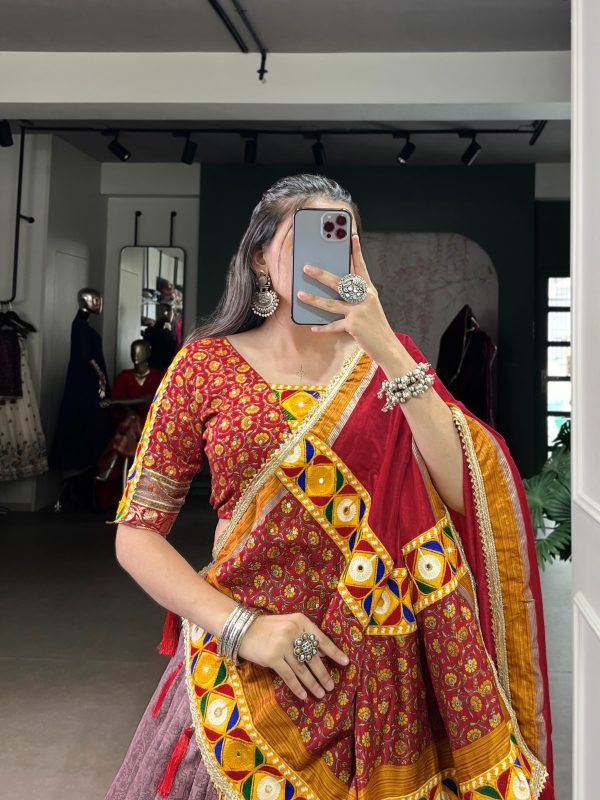 LNB 1745 Onion Color Tasar Silk Kashmiri Foil Print Gamthi Work Sequins Lehenga Choli Wedding, Party, Festive, Events Etc. Delivery 4-6 Working Days Rs 2999 | Lehenga, Bollywood Lehenga, Creative Lehenga, Designer Lehenga, Embroidered Lehenga, Party Wear Lehenga