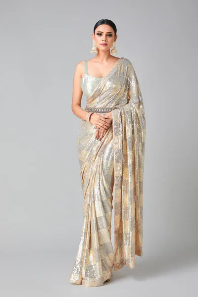 DF 3426 Peach Color Georgette 5MM Sequins Embroidery Work Saree Casual, Wedding, Festive, Events . Expected Delivery 4-6 Working Days @1749/- only | Sarees, Bollywood Sarees, Creative Sarees, Designer Sarees, Embroidered Sarees, Ethnic Saree, Modern Digital sarees, Party Wear Sarees