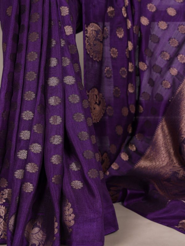 YNF 7904 Purple Color Roop Silk Zari Weaving Work Saree Casual, Wedding, Festive, Events . Expected Delivery  4-6 Working Days @1749/- only                                                                                | Sarees, Bollywood Sarees, Creative Sarees, Designer Sarees, Embroidered Sarees, Ethnic Saree, Modern Digital sarees, Party Wear Sarees