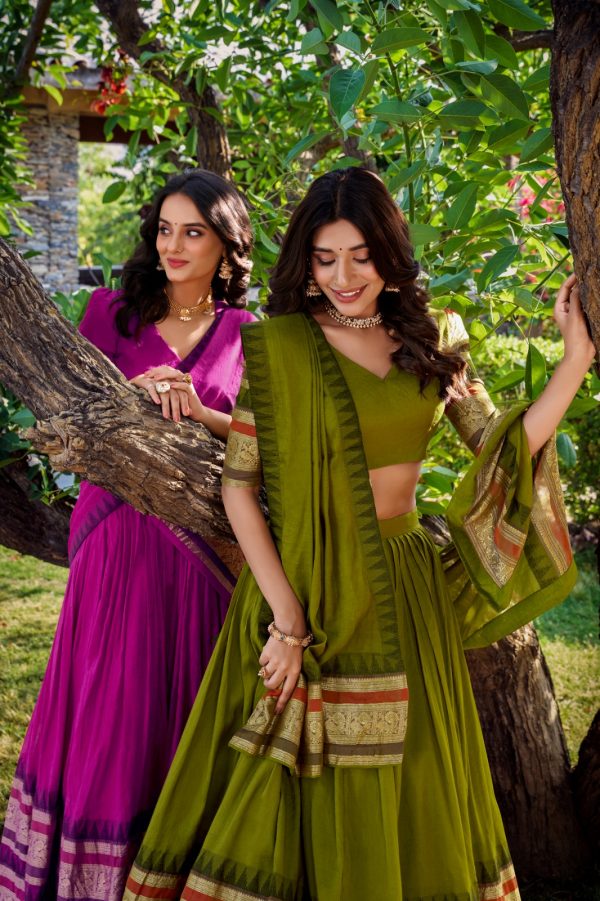 LNB 1902 Red Color Chanderi Plain With Zari Weaving Work Lehenga Choli Wedding, Party, Festive, Events Etc. Delivery 4-6 Working Days Rs 2099 | Lehenga, Bollywood Lehenga, Creative Lehenga, Designer Lehenga, Embroidered Lehenga, Party Wear Lehenga
