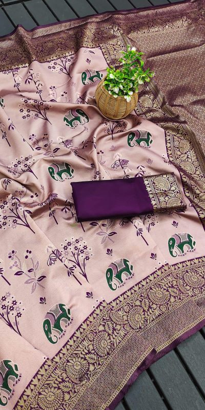 KP 6004 Wine Soft Lichi Silk Jacquard Work With Designer Work Saree. Grab it for ₹1499. Delivery 4-6 Working Days. Shop now. | Sarees, Bollywood Sarees, Creative Sarees, Designer Sarees, Embroidered Sarees, Ethnic Saree, Modern Digital sarees, Party Wear Sarees