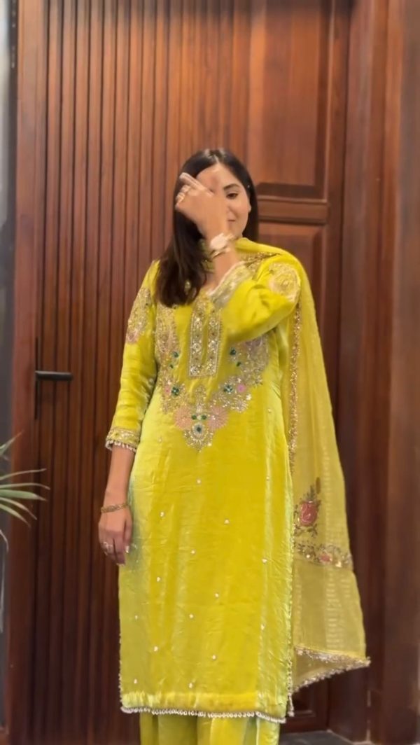 LG 1993 Black Color Roman Silk Embroidery Work Mirror Work Salwar Suit Casual, Wedding, Festive, Events . Expected Delivery  4-6 Working Days @2099/- only      | Jump Suits, Salwar suit, Casual Suits, Creative suits, Designer Suits, Palazzo Suits, Party Wear Suits, Patiala Suits, Straight Suits