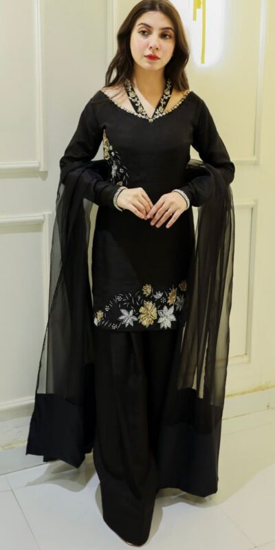 NSR 856 Black in Natural Crep Silk With Embroidery Sequence Work with Full Sleeve Lace Work & Lace Border Salwar Suit . Get it for ₹1799. Delivery 4-6 | Jump Suits, Tops & Bottoms, Track Suits, Salwar suit, Casual Suits, Creative suits, Designer Suits, Palazzo Suits, Party Wear Suits, Patiala Suits, Straight Suits, Trendy Wear