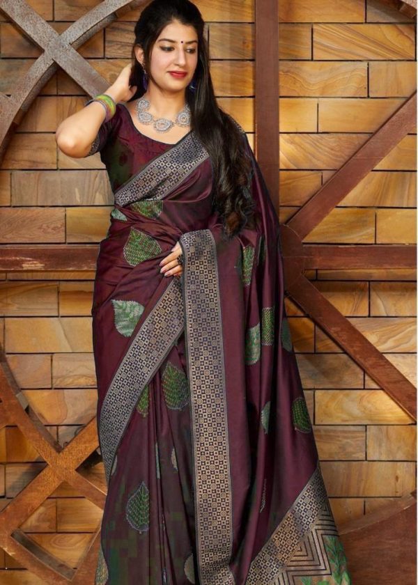 KP 4027 Maroon Soft Lichi Silk Cloth With Lace Border & Lace Work Saree. Special Price ₹1499. Delivery 4-6 Working Days. Shop now. | Sarees, Bollywood Sarees, Creative Sarees, Designer Sarees, Embroidered Sarees, Ethnic Saree, Modern Digital sarees, Party Wear Sarees