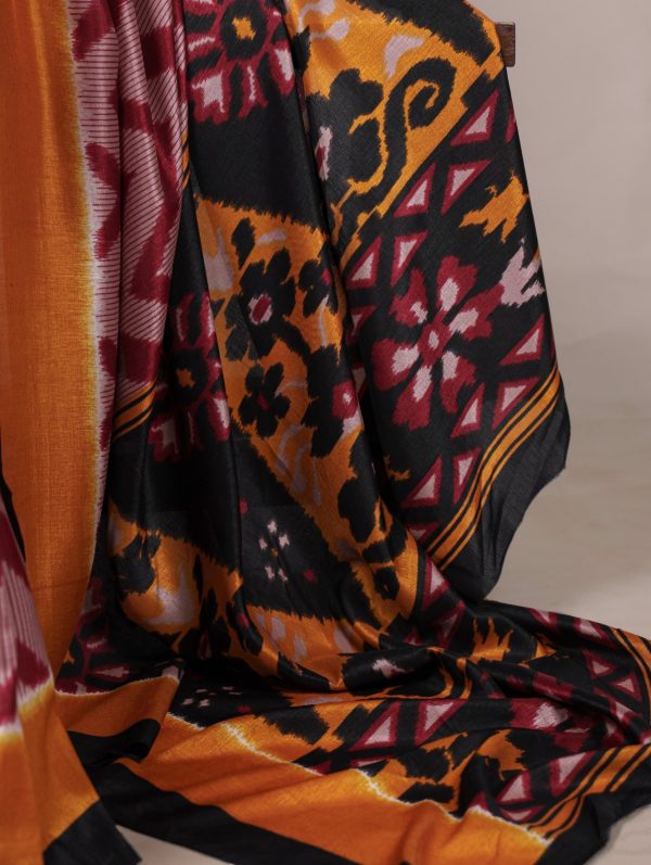 YNF 7043 Maroon Color Tasar Silk Printed With Designer Work Saree. Festive Deal ₹1549. Delivery 4-6 Working Days. Shop now. | Sarees, Bollywood Sarees, Creative Sarees, Designer Sarees, Embroidered Sarees, Ethnic Saree, Modern Digital sarees, Party Wear Sarees