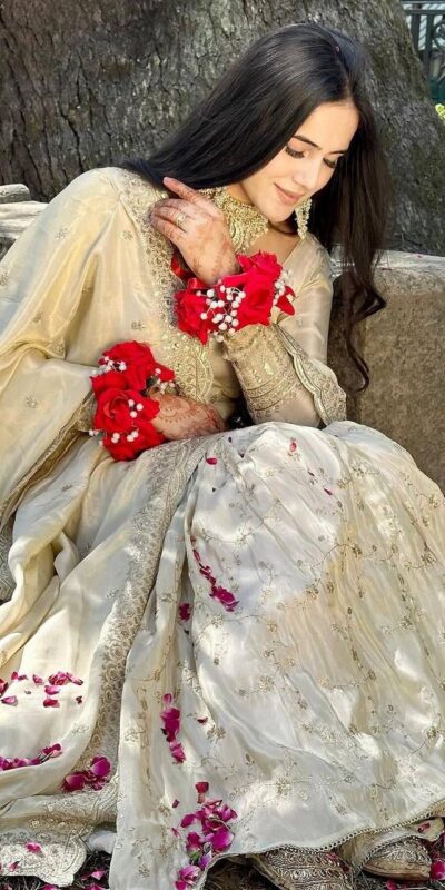 SRK 5172 Off White Chinnon Silk With Heavy Embroidery Sequence Work And Full Sleeve Salwar Suit Wedding, Party, Festive, Events, 4-6 Working Days At 2049 | Jump Suits, Tops & Bottoms, Track Suits, Salwar suit, Casual Suits, Creative suits, Designer Suits, Palazzo Suits, Party Wear Suits, Patiala Suits, Straight Suits, Trendy Wear
