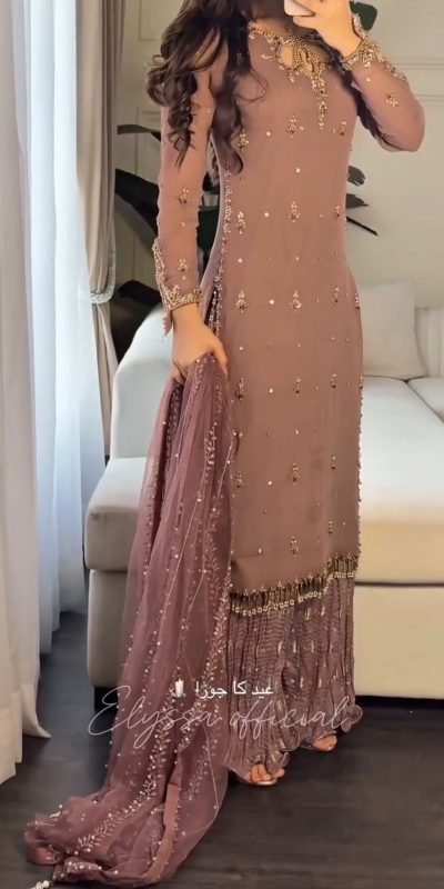 SRK 5264 Onion Georgette With Heavy Embroidery Sequence Work Salwar Suit Wedding, Party, Festive, Events, 4-6 Working Days Only 2049 | Jump Suits, Tops & Bottoms, Track Suits, Salwar suit, Casual Suits, Creative suits, Designer Suits, Palazzo Suits, Party Wear Suits, Patiala Suits, Straight Suits, Trendy Wear