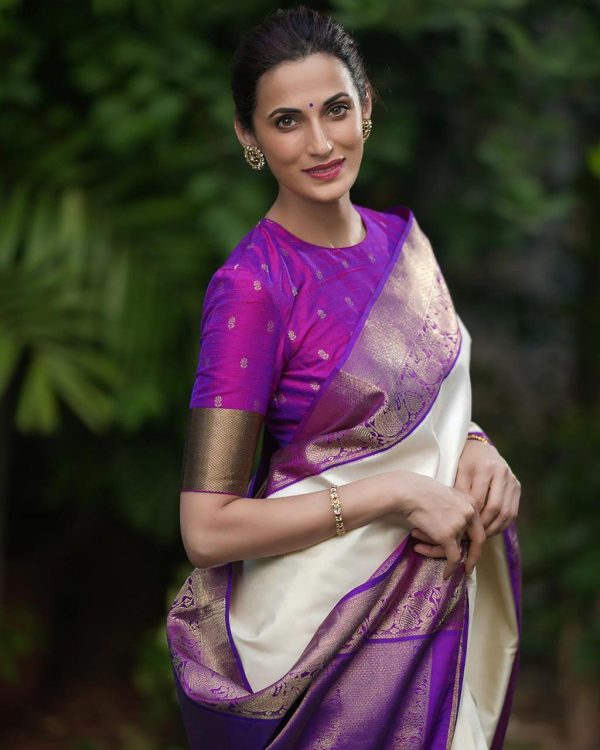 KP 6071 White Color Soft Lichi Silk Cloth Saree With Lace Border & Lace Work. Get it for ₹1449. Delivery 4-6 Working Days. Shop now. | Sarees, Bollywood Sarees, Creative Sarees, Designer Sarees, Embroidered Sarees, Ethnic Saree, Modern Digital sarees, Party Wear Sarees
