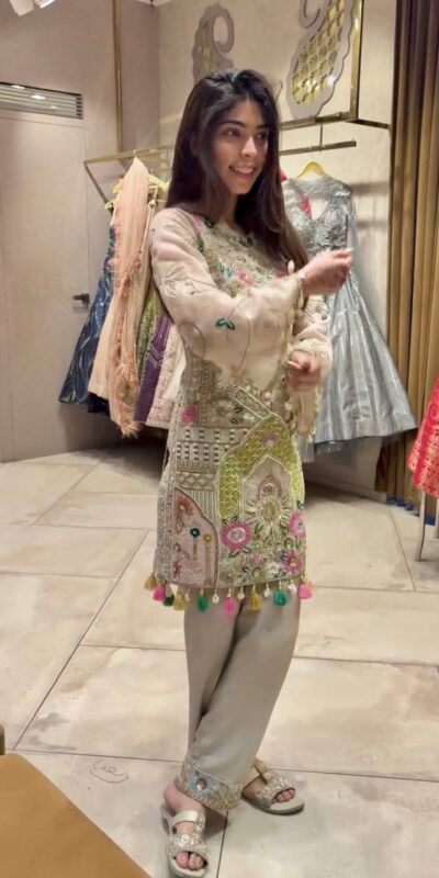 BT 5010 Cream in Faux Georgette Mirror Work & Embroidery Work Salwar Suit . Exclusive Offer ₹2099. Delivery 4-6 Working Days. Shop now. | Jump Suits, Tops & Bottoms, Track Suits, Salwar suit, Casual Suits, Creative suits, Designer Suits, Palazzo Suits, Party Wear Suits, Patiala Suits, Straight Suits, Trendy Wear