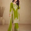 FC GULKAYRA 7473 Mahendi Chinon Salwar Suit Perfect for Wedding, Party, Durga Puja, Eid, Sangeet – . Grab it for ₹3199. Delivery 4-6 Working Days. | Jump Suits, Tops & Bottoms, Track Suits, Salwar suit, Casual Suits, Creative suits, Designer Suits, Palazzo Suits, Party Wear Suits, Patiala Suits, Straight Suits, Trendy Wear