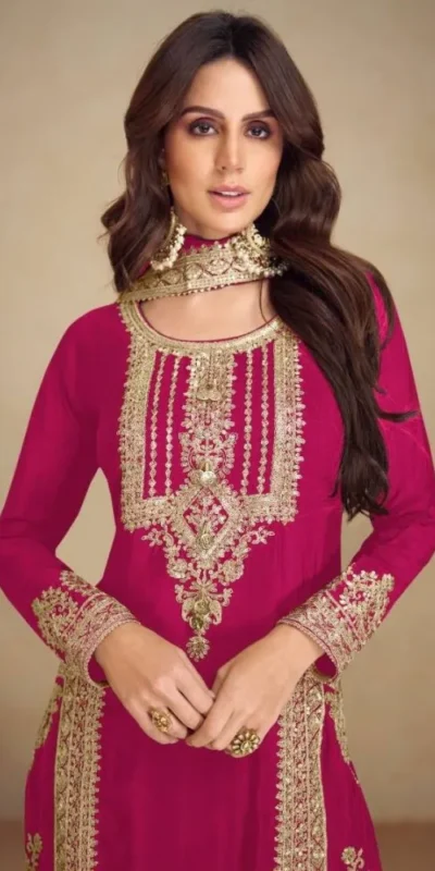 FC GULKAYRA 7473 Pink Chinon Salwar Suit Perfect for Wedding, Party, Durga Puja, Eid, Sangeet – . Grab it for ₹3199. Delivery 4-6 Working Days. | Jump Suits, Tops & Bottoms, Track Suits, Salwar suit, Casual Suits, Creative suits, Designer Suits, Palazzo Suits, Party Wear Suits, Patiala Suits, Straight Suits, Trendy Wear