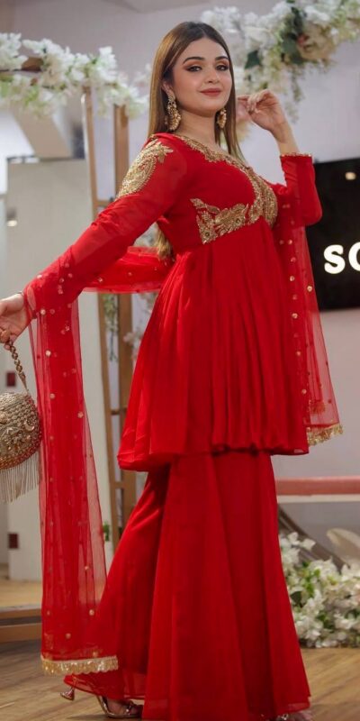 BT 5006 Red Fox Georgette Salwar Suit with Sequins Work & Embroidery Work. Best Price ₹1999. Delivery 4-6 Working Days. Shop now. | Jump Suits, Tops & Bottoms, Track Suits, Salwar suit, Casual Suits, Creative suits, Designer Suits, Palazzo Suits, Party Wear Suits, Patiala Suits, Straight Suits, Trendy Wear