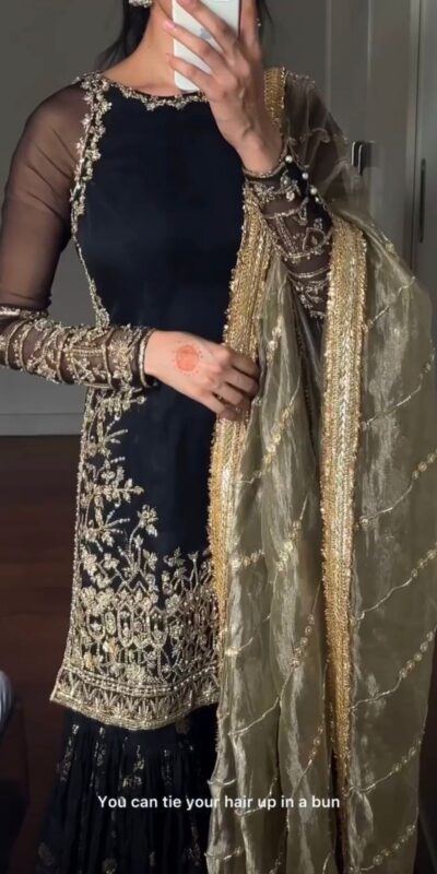 ZSR 3093 Black Faux Georgette Salwar Suit with Embroidery Work & Lace Work. Exclusive Offer ₹2149. Delivery 4-6 Working Days. Shop now. | Jump Suits, Tops & Bottoms, Track Suits, Salwar suit, Casual Suits, Creative suits, Designer Suits, Palazzo Suits, Party Wear Suits, Patiala Suits, Straight Suits, Trendy Wear