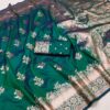 MB 39 Green Color Banarasi Silk Saree with Lace Work & Zari Work. Grab it for ₹1999. Delivery 4-6 Working Days. Shop now. | Sarees, Bollywood Sarees, Creative Sarees, Designer Sarees, Embroidered Sarees, Ethnic Saree, Modern Digital sarees, Party Wear Sarees